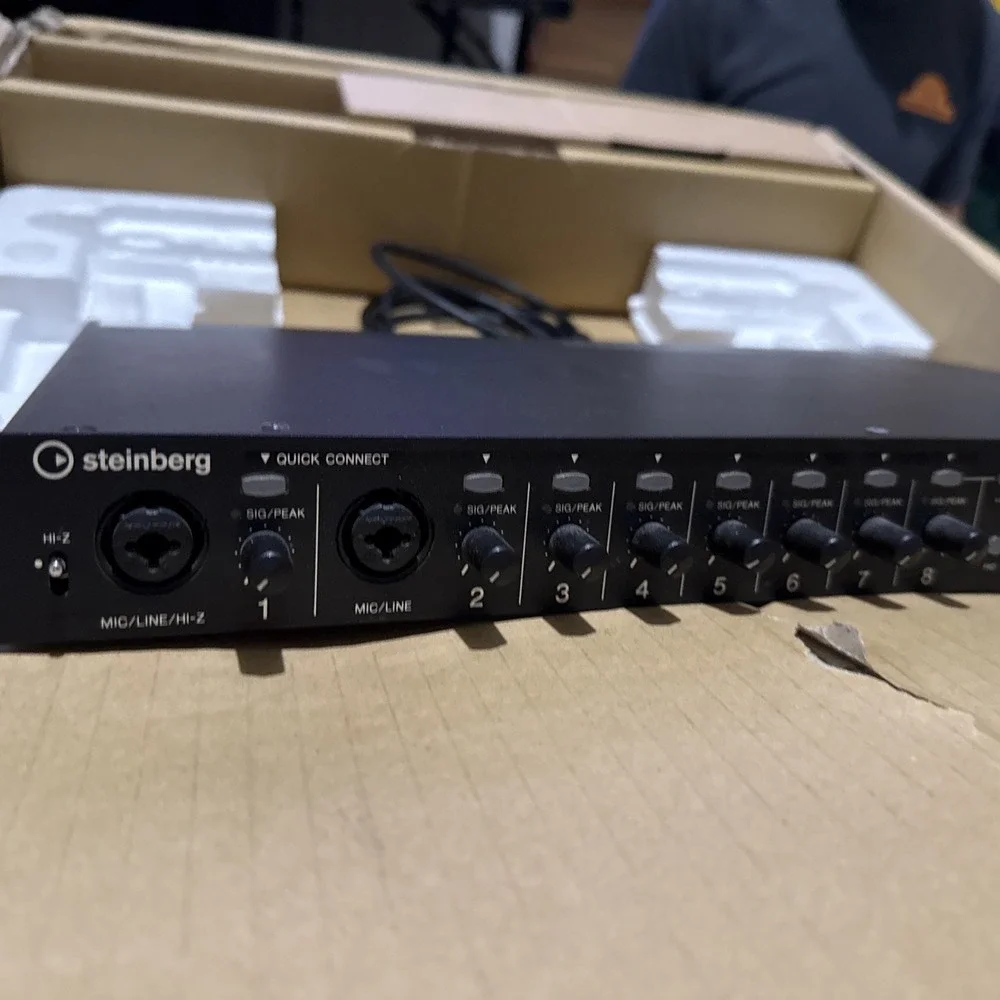 Steinberg MR816x Studio Audio Interface Advanced Integration Tested w/power cord
